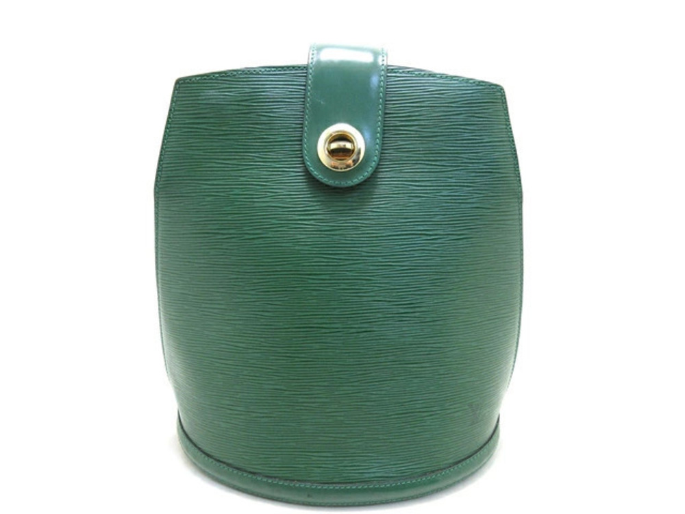 LOUIS VUITTON Shoulder Bag Epi Cluny Borneo Green